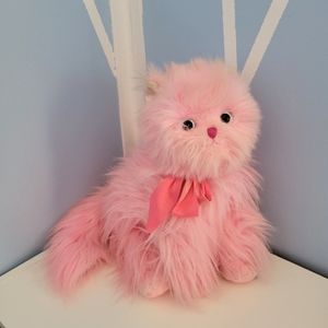 Ty Pink Cat Classic Pinkys 12" Kitty Persian Orchid Stuffed Plush Soft Toy 2004